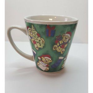 Santa Bear 10 Oz Festive Christmas Mug